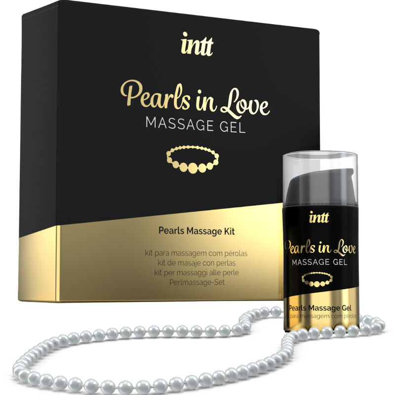 MASAJE INTT Y SEXO ORAL - CUENTAS DE AMOR CON COLLAR DE CUENTAS Y GEL DE SILICONA
