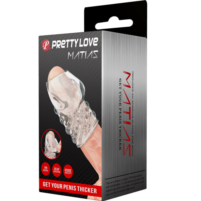 PRETTY LOVE - MATIAS ESPESADOR DE PENE TRANSPARENTE