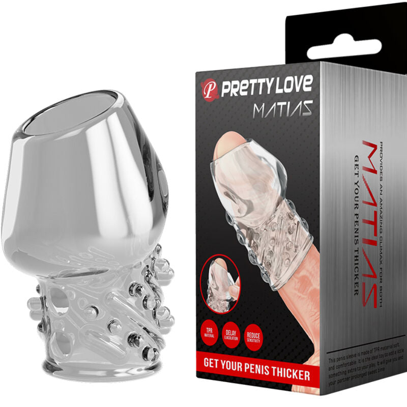 PRETTY LOVE - MATIAS ESPESADOR DE PENE TRANSPARENTE