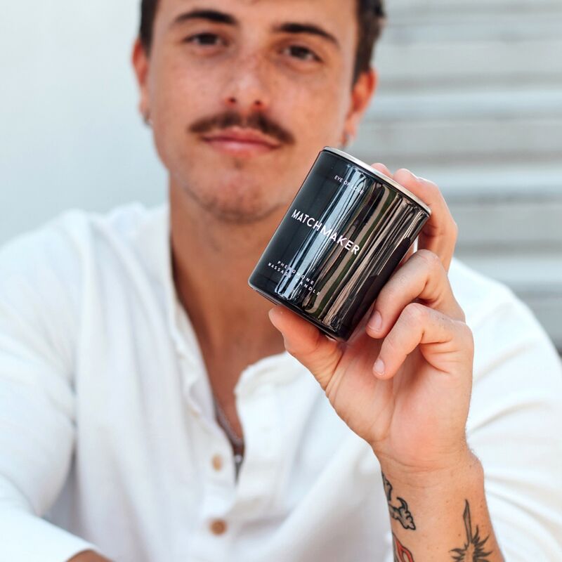 OJO DEL AMOR - VELA DE MASAJE MATCHMAKER BLACK DIAMOND LATTIRER 150 ML