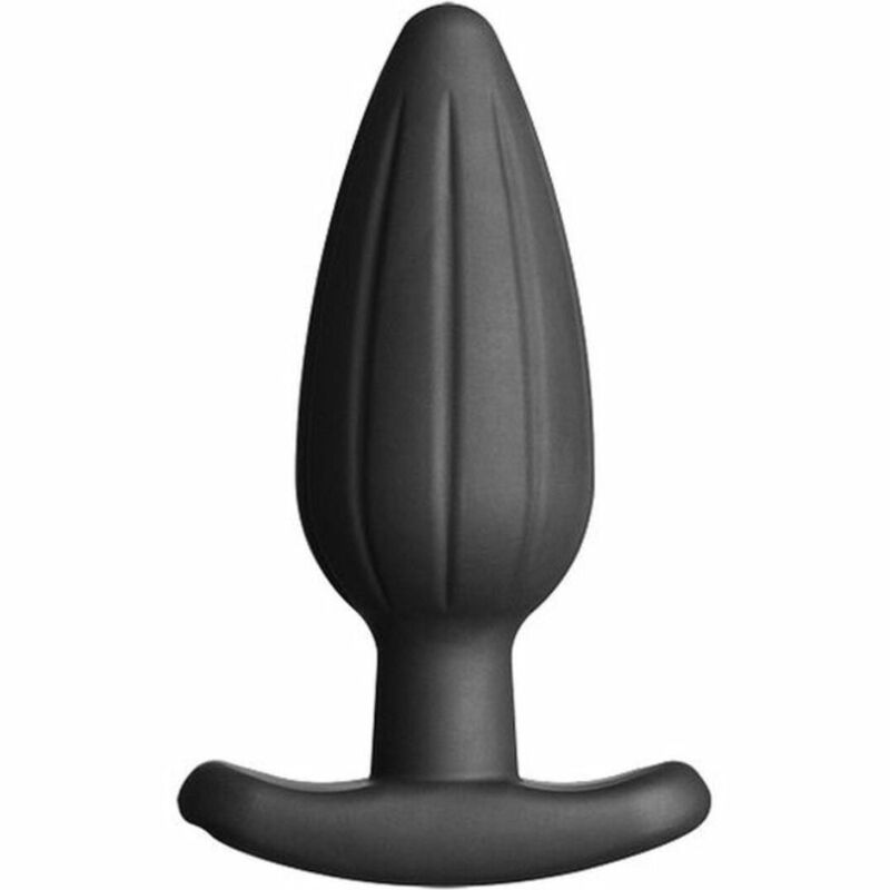 ELECTRASTIM - PLUG ANAL BALANCÍN DE SILICONA NEGRO GRANDE