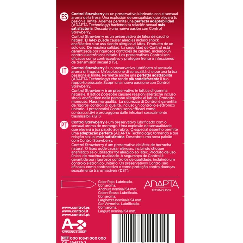 CONTROL - ADAPTATION FRAISE 12 UNITS