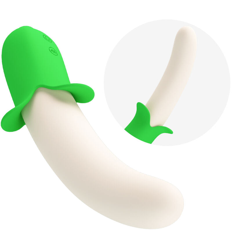 PRETTY LOVE - BANANA KNIGHT SUPER PUISSANCE 7 VIBRATIONS IN SILICONE