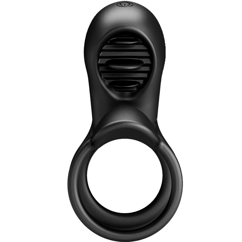 PRETTY LOVE - GAINE PÉNIS JAMMY 12 VIBRATIONS WITH LANGUE IN RECHARGEABLE SILICONE