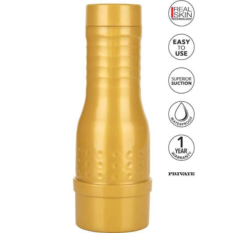 PRIVATE - MASTURBADOR DE TUBO NATURAL ORIGINAL