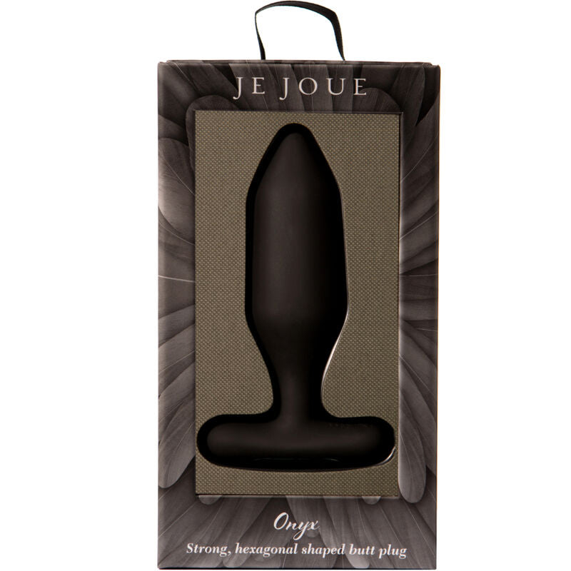 I PLAY - VIBRADOR ANAL PLUG DE ÓNIX NEGRO