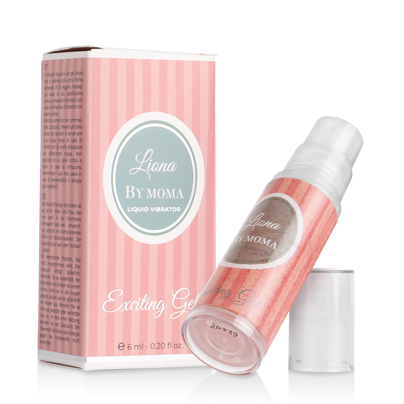LIONA BY MOMA - VIBRADOR DE GEL LÍQUIDO EXCITANTE 6 ML