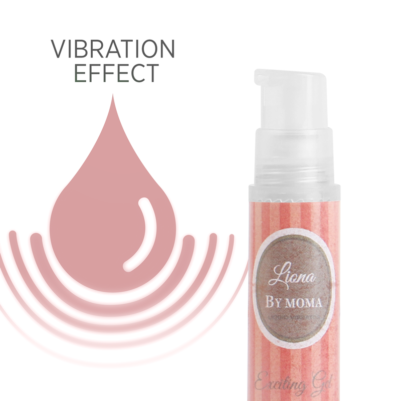 LIONA BY MOMA - VIBRADOR DE GEL LÍQUIDO EXCITANTE 6 ML