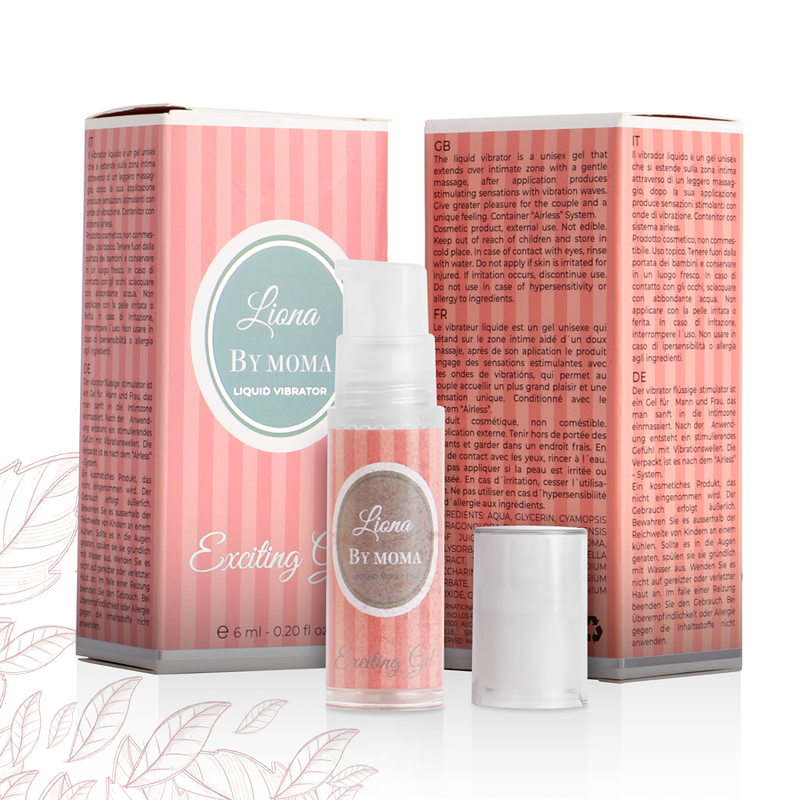LIONA BY MOMA - VIBRADOR DE GEL LÍQUIDO EXCITANTE 6 ML
