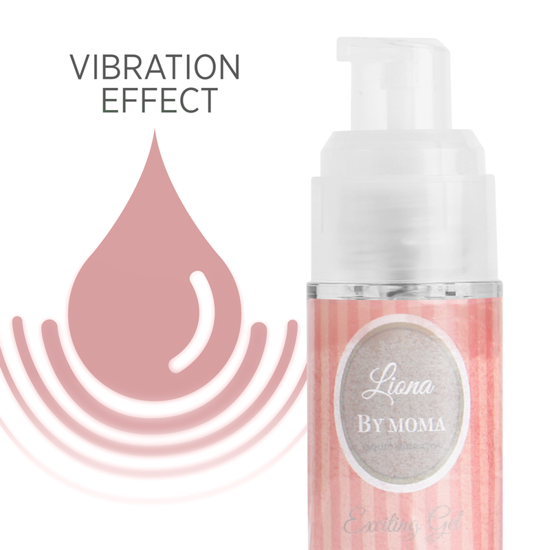 LIONA BY MOMA - VIBRADOR DE GEL LÍQUIDO EXCITANTE 15 ML