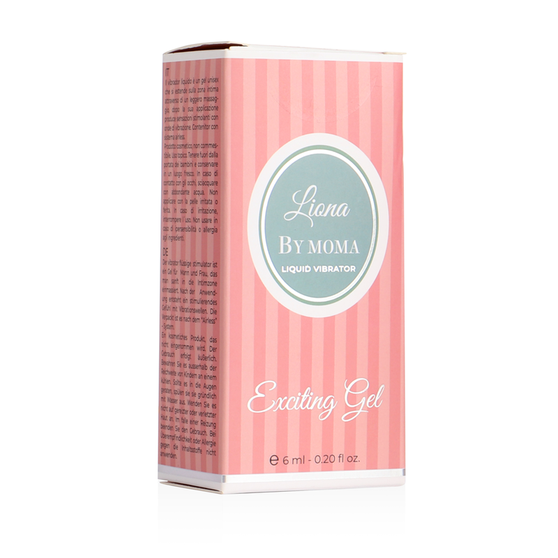 LIONA BY MOMA - VIBRADOR DE GEL LÍQUIDO EXCITANTE 6 ML