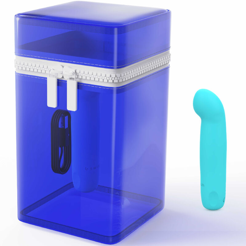 B SWISH - RECHARGEABLE VIBRATEUR IN SILICONE BLEU BCUTE CURVE INFINITE CLASSIC ÉDITION LIMITÉE