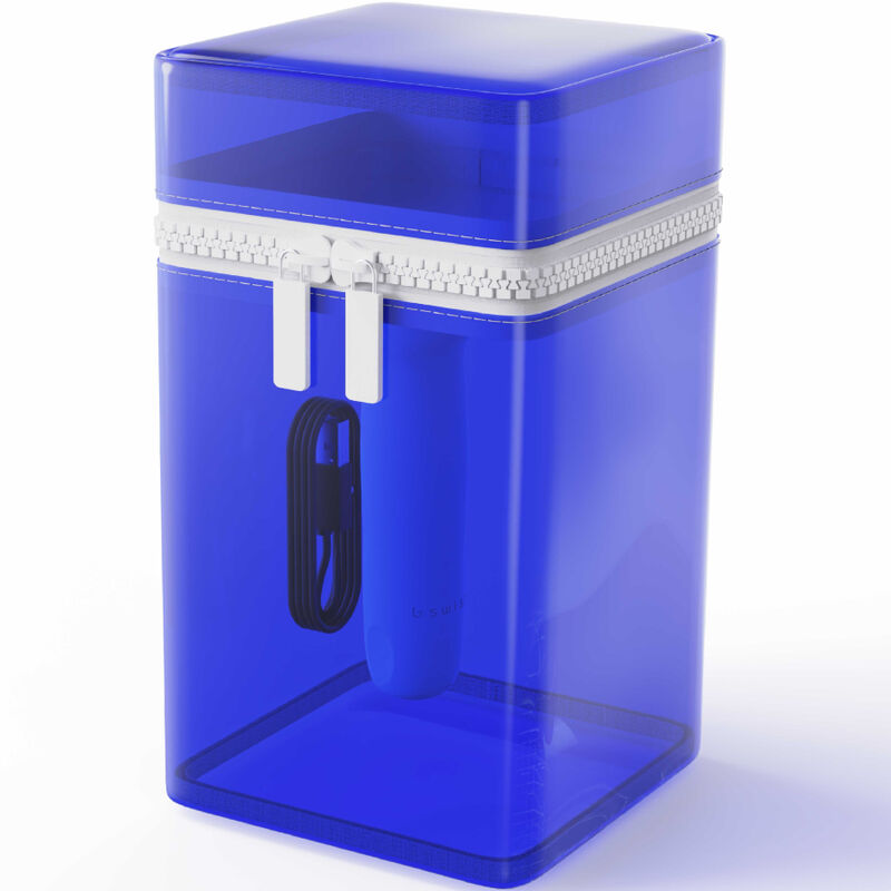 B SWISH - RECHARGEABLE VIBRATEUR IN SILICONE BLEU BCUTE CURVE INFINITE CLASSIC ÉDITION LIMITÉE