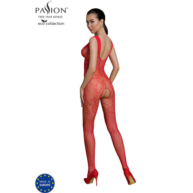 PASSION - BODYSTOCKING ECO COLLECTION ECO BS012 WHITE
