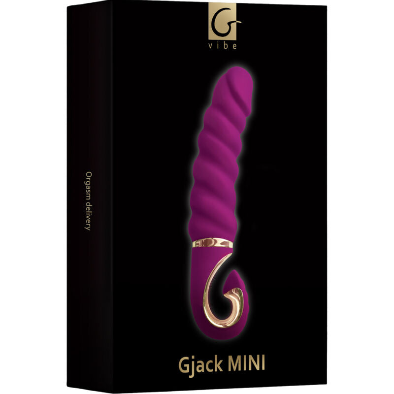 G-VIBE - GJACK MINI VIBRADOR DE SILICONA MORADO