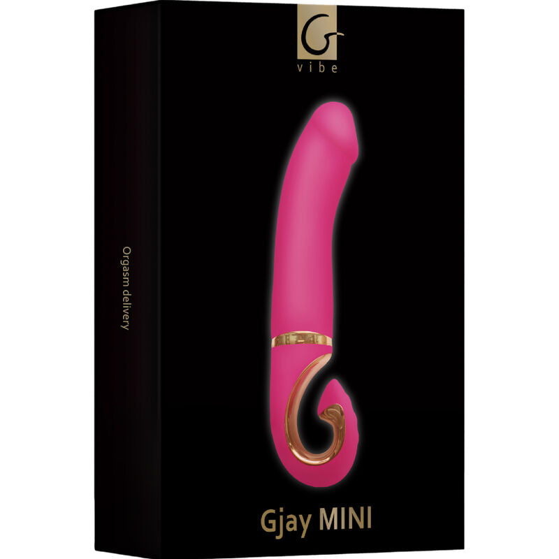 G-VIBE - VIBRATEUR GJAY MINI ROSE IN SILICONE