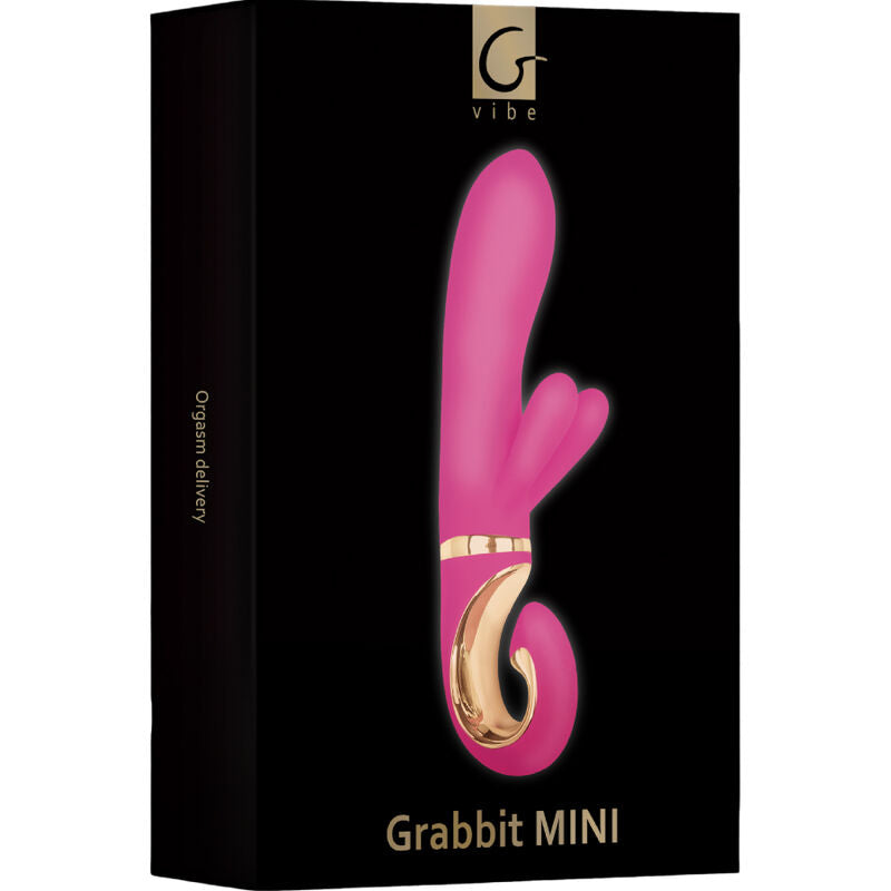 G-VIBE - VIBRATEUR GRABBIT MINI ROSE IN SILICONE