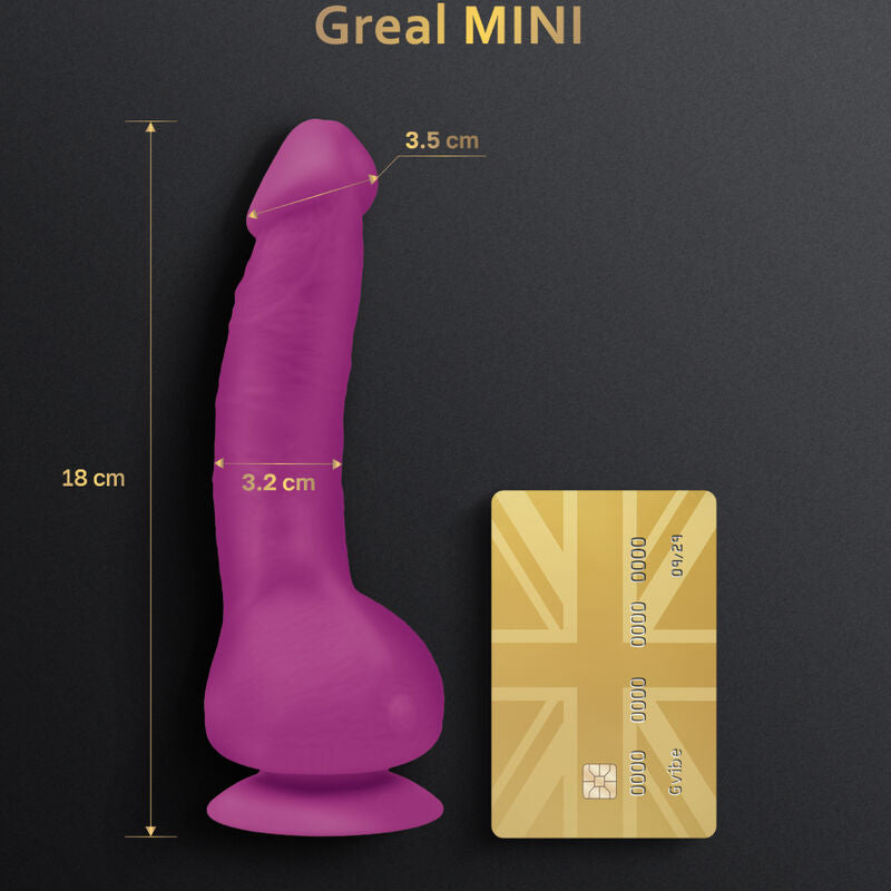 G-VIBE - GREAL MINI GODE VIBRATEUR IN SILICONE FUCHSIA