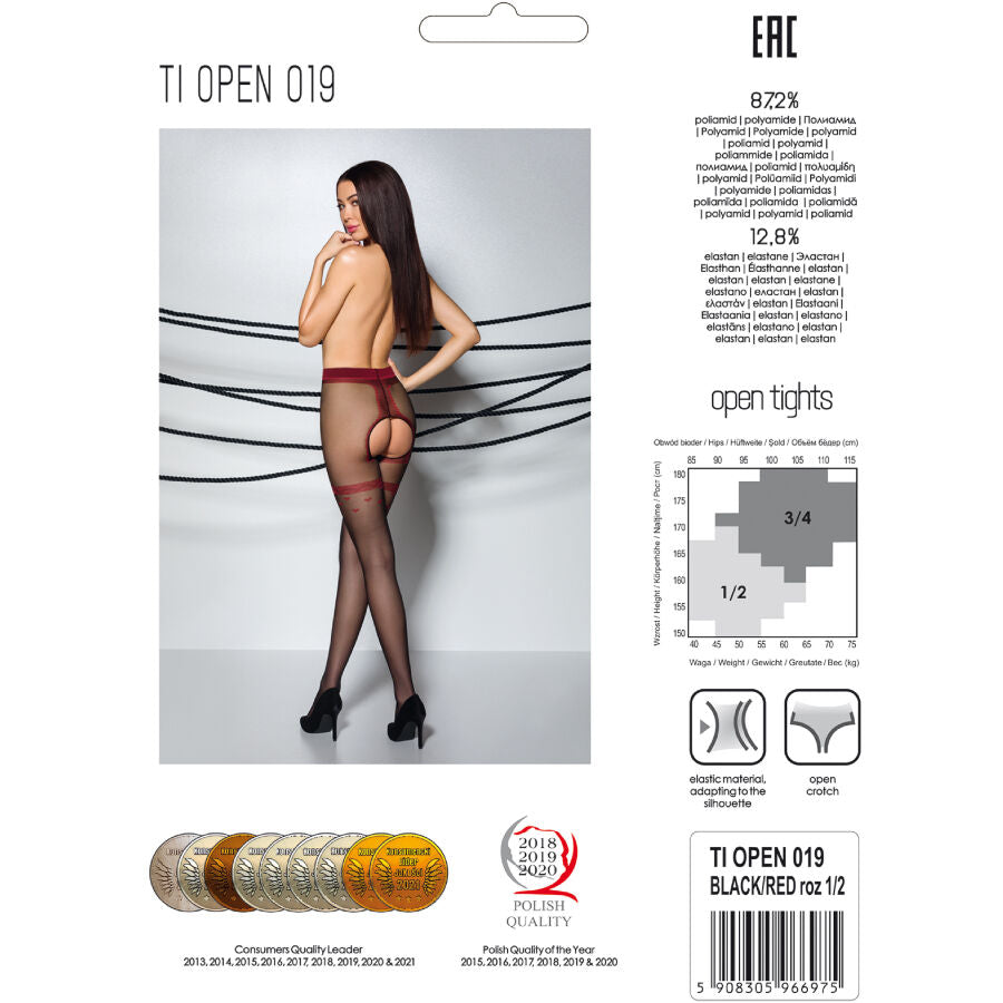 PASSION - TIOPEN 019 COLLANT ROUGE 1/2 20 DEN