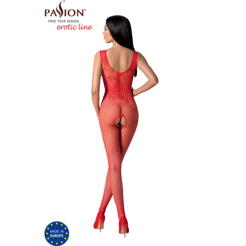 PASSION - BS098 BLACK BODYSTOCKING ONE SIZE