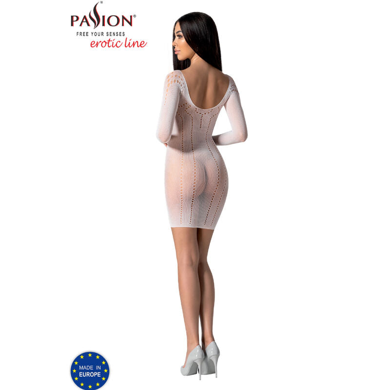 PASIÓN - BS101 BODYSTOCK BLANCO TALLA ÚNICA