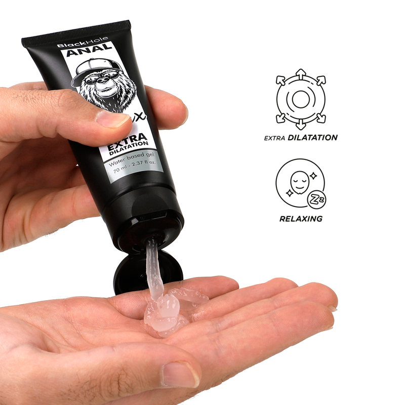 BLACK HOLE - EAU DILATATION ANALE BASED GEL 70 ML