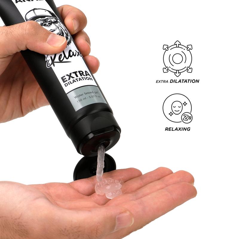 AGUJERO NEGRO - GEL DILATADOR ANAL A BASE DE AGUA 150 ML