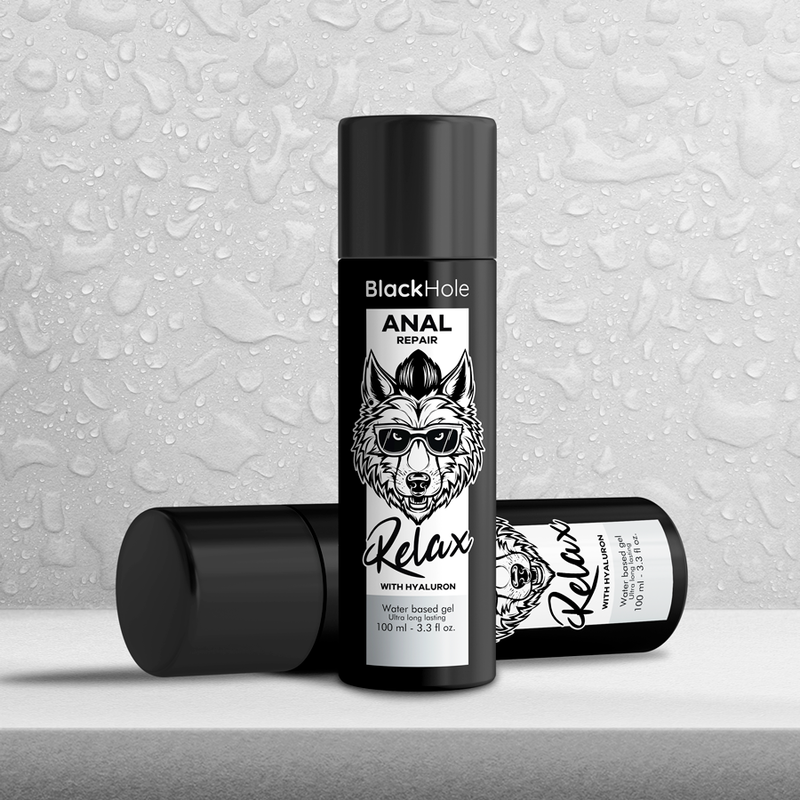 BLACK HOLE - ANAL RÉPARATION À BASE D''EAU RELAX AVEC HYALURON 100 ML