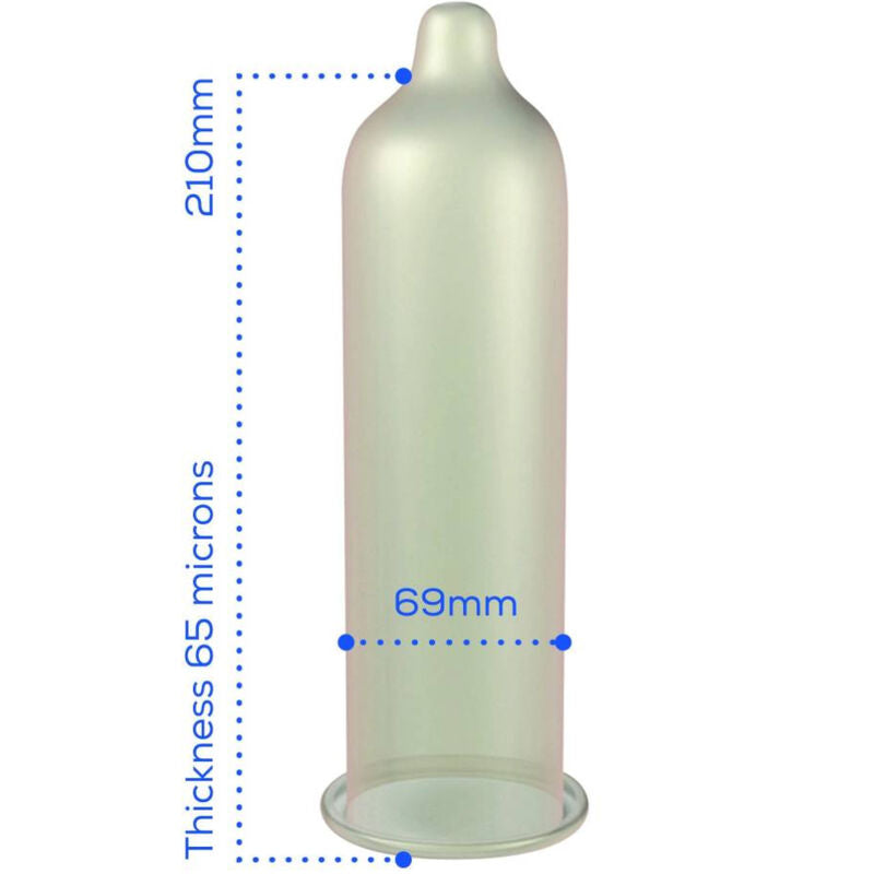 INTERN - SUPER KING SIZE CONDOM BAG 144 UNITS