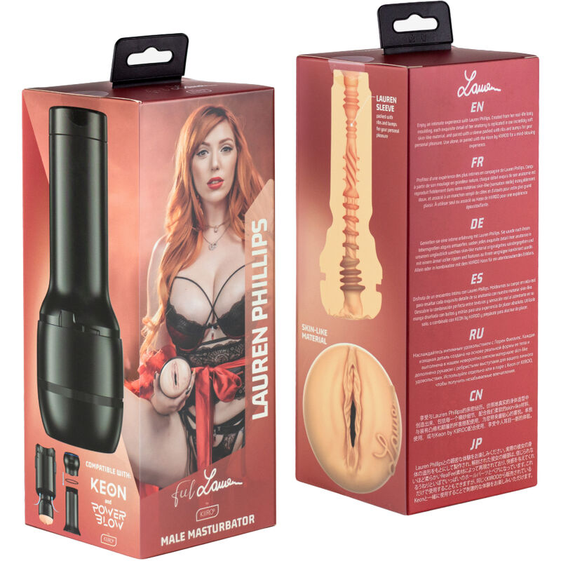 KIIROO - FEEL LAUREN PHILLIPS STARS COLLECTION COMPATIBLE STROKERS POWERBLOW