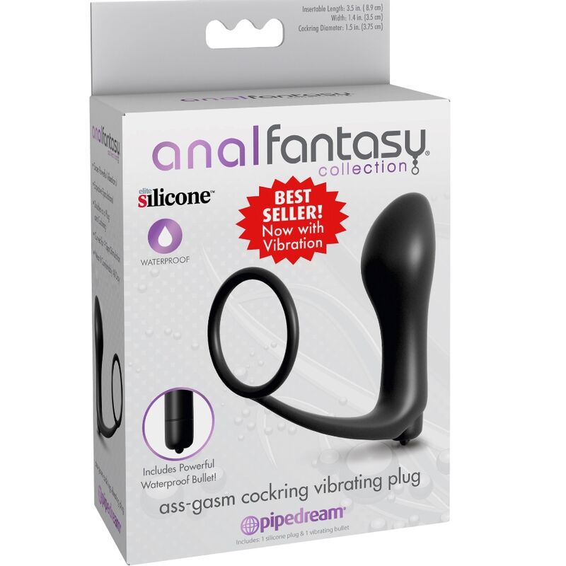 COLECCIÓN ANAL FANTASY ELITE - ANILLO VIBRADOR ASS-GASM