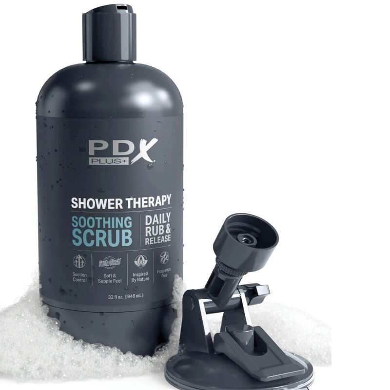 PDX PLUS - MASTURBADOR STROKER DISEÑO DE BOTELLA DISCRETO CHAMPÚ CALMANTE