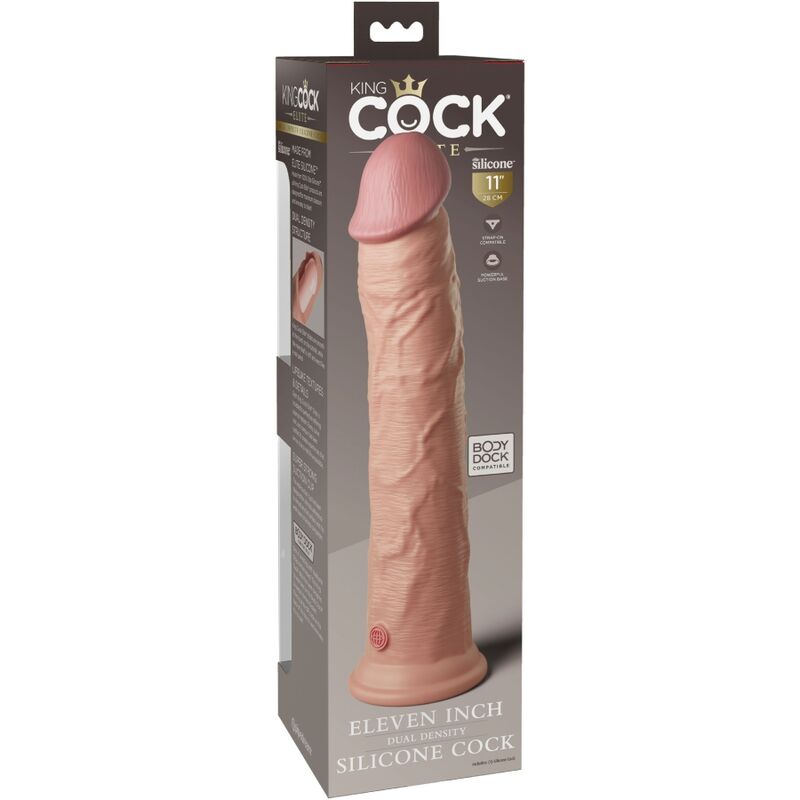 KING COCK - ELITE GODE REALIZED IN SILICONE 28 CM