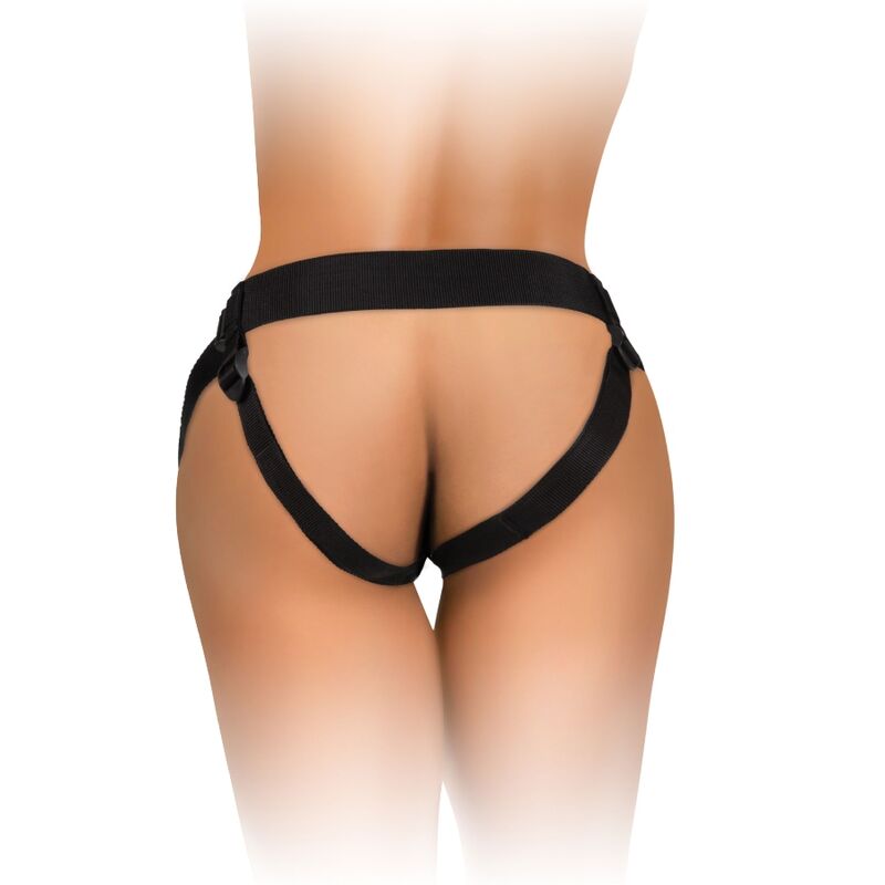 KING COCK - ELITE HARNAIS RÉGLABLE COMFORTABLE AVEC GODE 17.8 CM