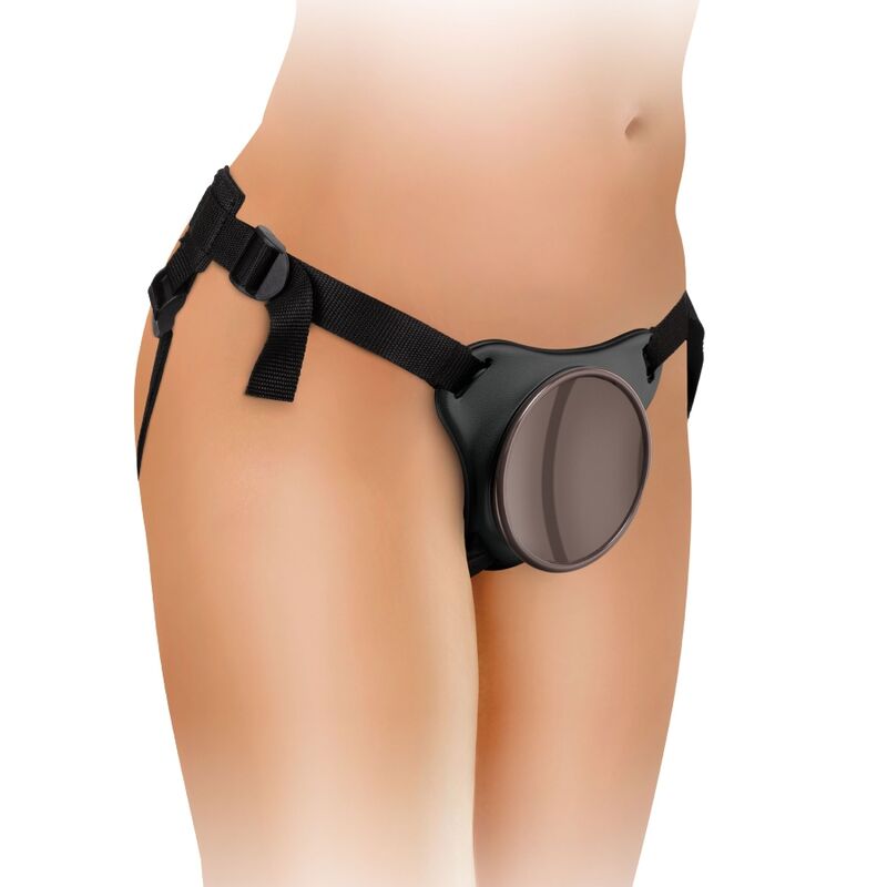 KING COCK - ELITE HARNAIS RÉGLABLE COMFORTABLE AVEC GODE 17.8 CM