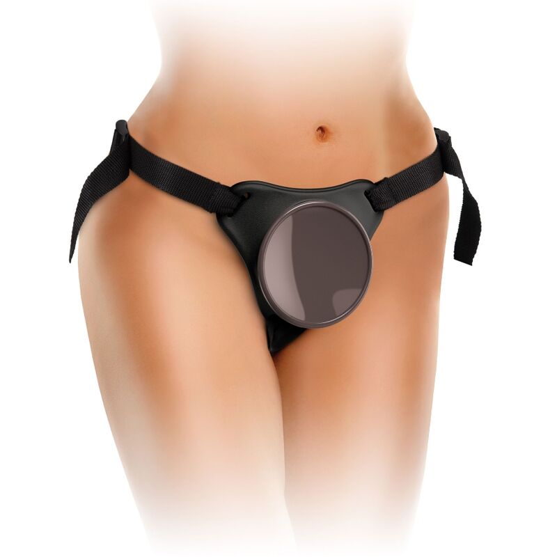KING COCK - ELITE HARNAIS RÉGLABLE COMFORTABLE AVEC GODE 17.8 CM