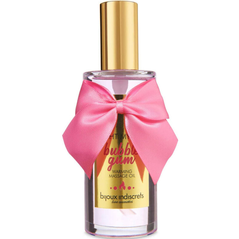 BIJOUX - INDISCRETS BUBBLEGUM KIT DE JUEGO CON ACEITE, GEL Y BRILLO DE LABIOS