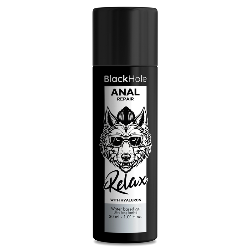 BLACK HOLE - ANAL RÉPARATION À BASE D''EAU RELAX AVEC HYALURON 30 ML