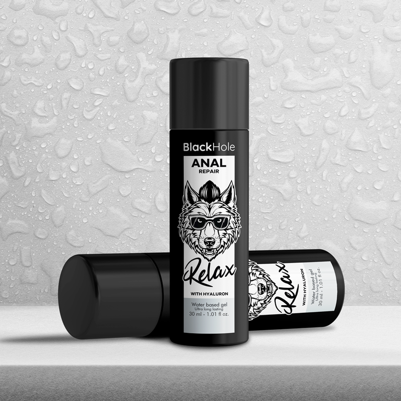 BLACK HOLE - ANAL RÉPARATION À BASE D''EAU RELAX AVEC HYALURON 30 ML