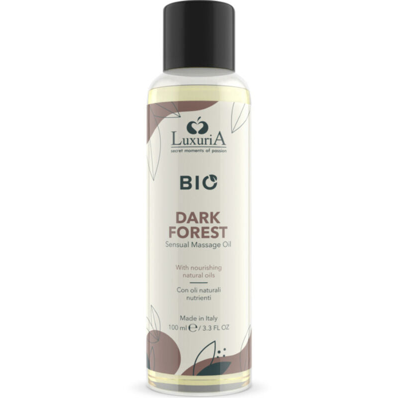 INTIMATELINE LUXURIA - BIO FORÊT NOIRE MASSAGE OIL 100 ML