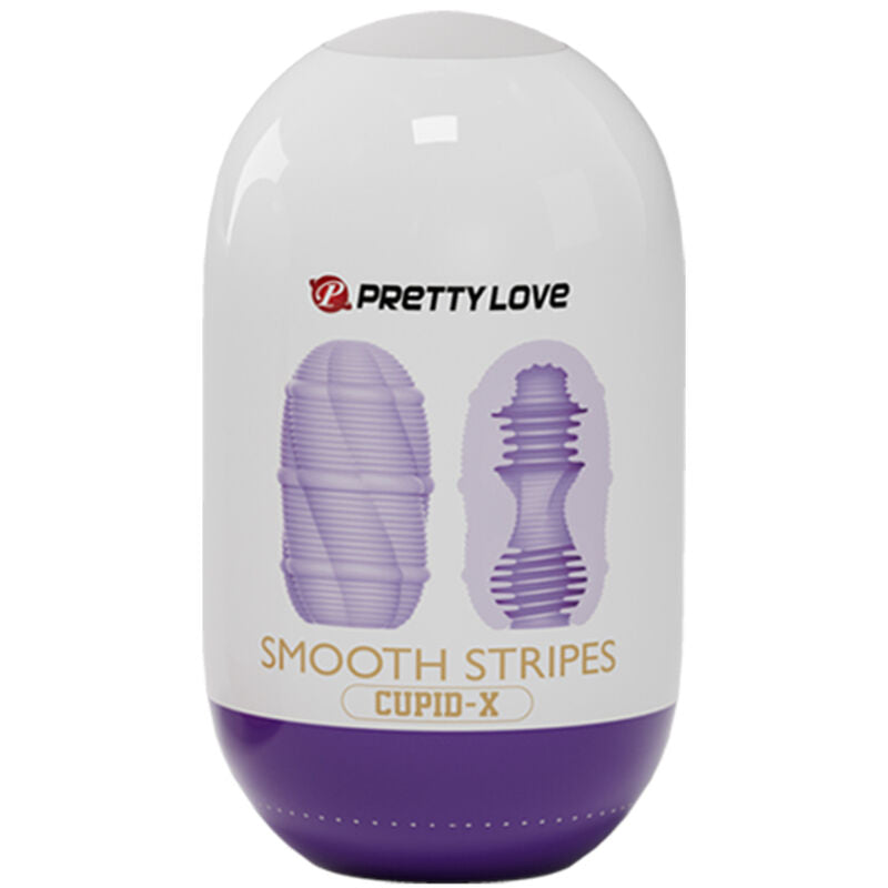 PRETTY LOVE - HUEVO MASTURBADOR CUPID DE RAYAS SUAVES