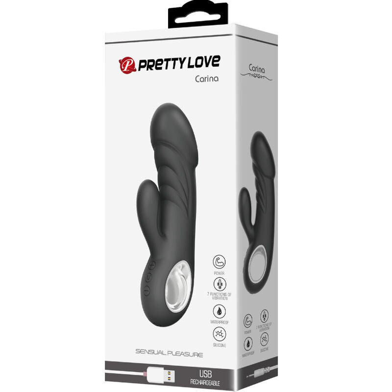 PRETTY LOVE - VIBRADOR ANSEL GY ESTIMULADOR DEL PUNTO DEL CLÍTORIS