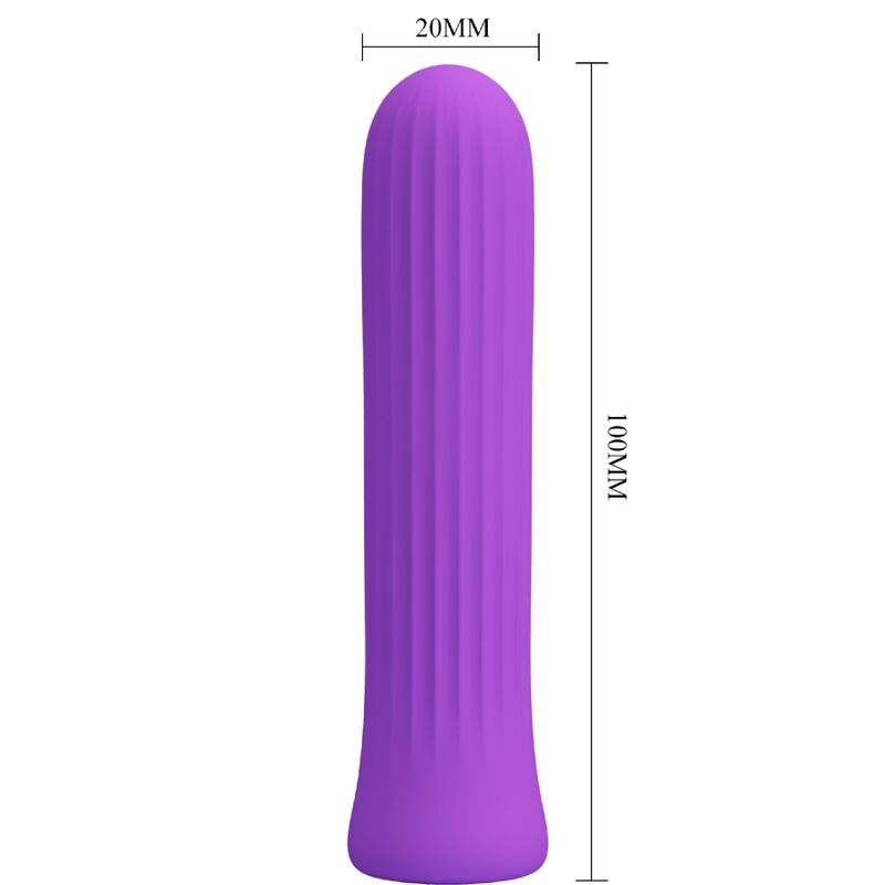PRETTY LOVE - VIBRADOR ESTIMULADOR BLANCO LILA