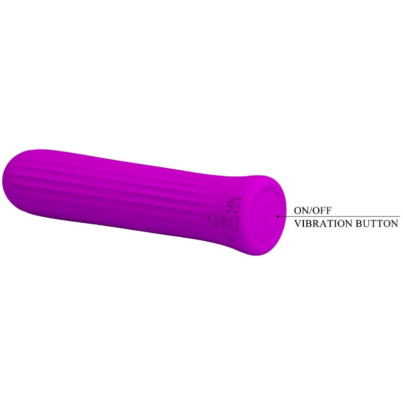 PRETTY LOVE - VIBRADOR ESTIMULADOR BLANCO ROSA