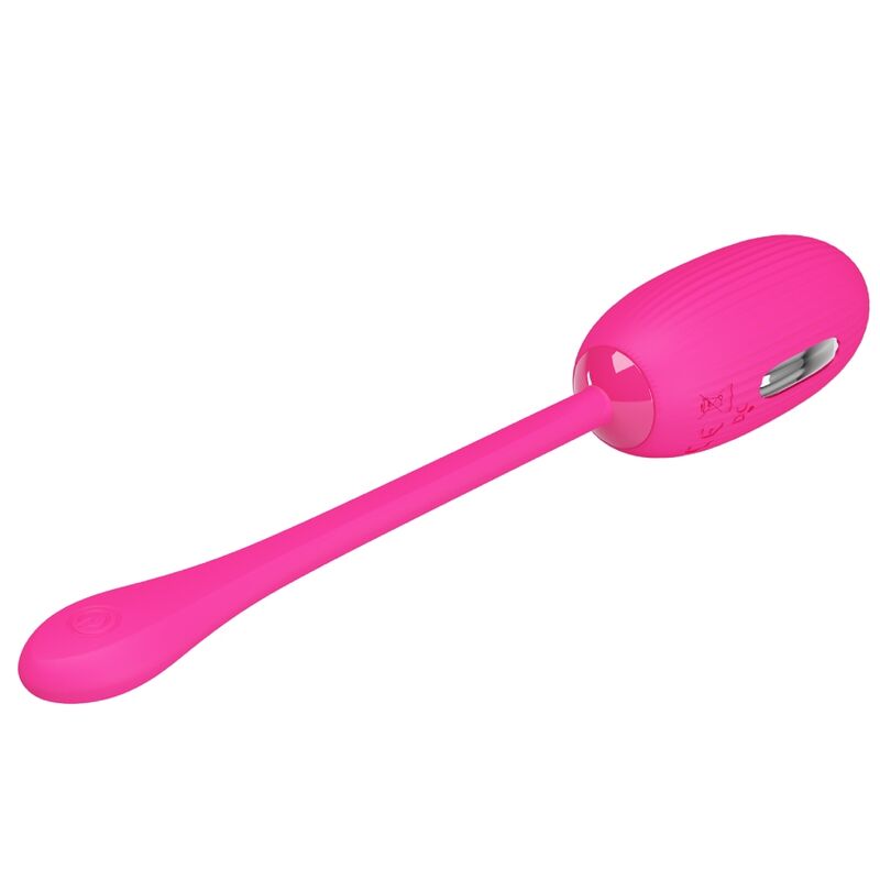 PRETTY LOVE - HUEVO VIBRADOR RECARGABLE DOREEN MAGENTA CON CONTROL REMOTO