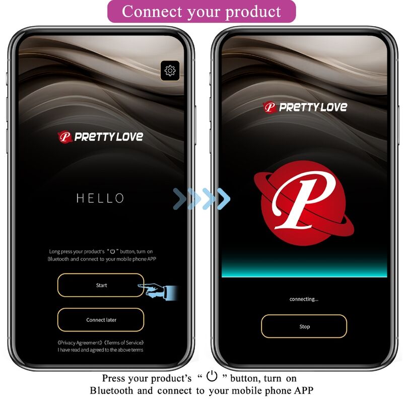 PRETTY LOVE - HUEVO VIBRADOR RECARGABLE ROSE DOREEN