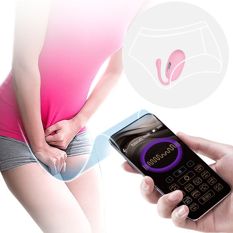 PRETTY LOVE - HUEVO VIBRADOR RECARGABLE ROSE DOREEN