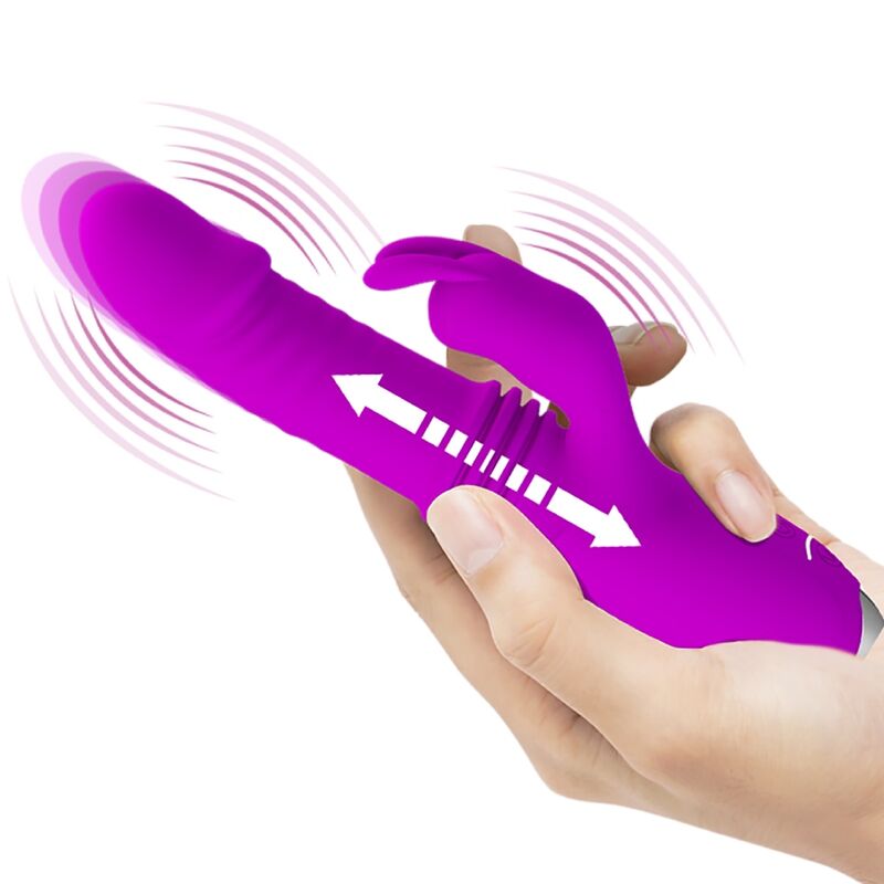 PRETTY LOVE - VIBRADOR CONEJO RECARGABLE DOROTHY PURPLE
