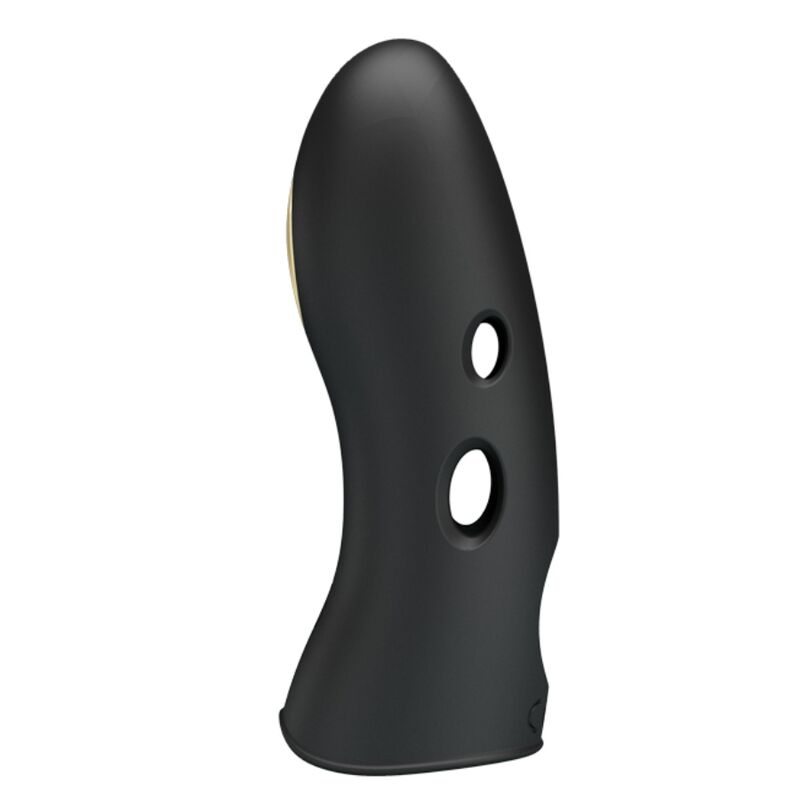 PRETTY LOVE - FUNDAS PARA DEDOS CON ELECTROESTIMULADOR MARICO NEGRO