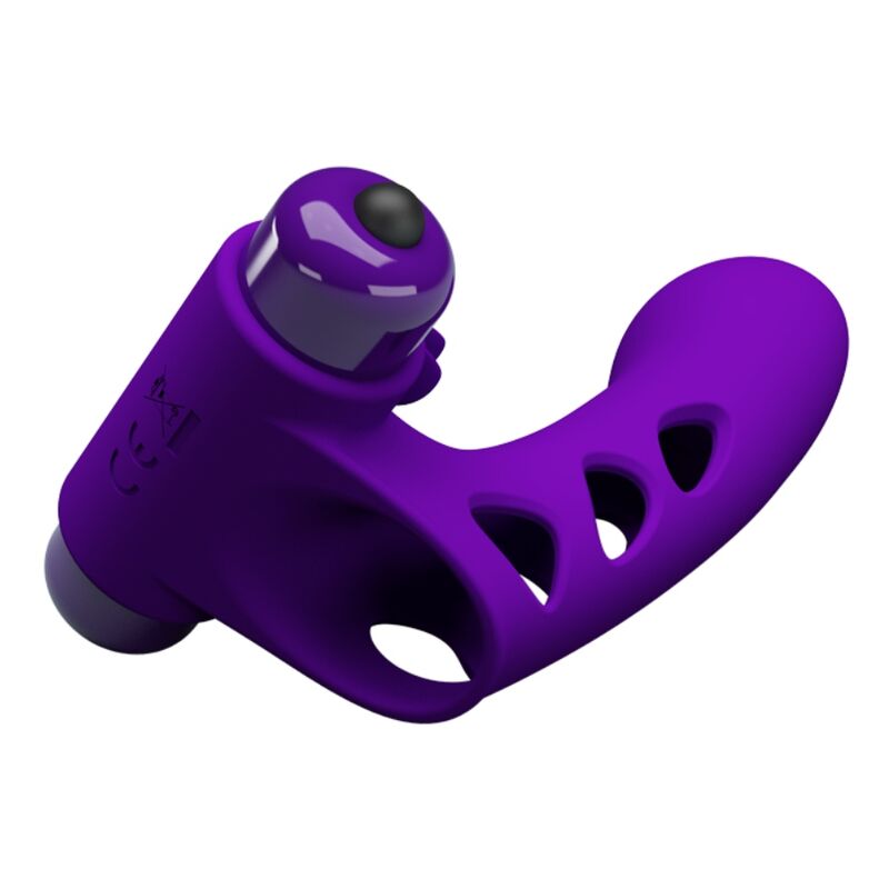 PRETTY LOVE - FUNDA PARA DEDO CON VIBRADOR ORLANDO MORADO
